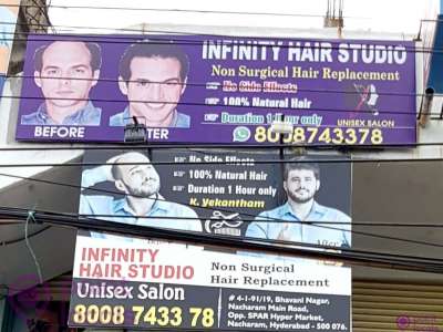Infinity Hair Studio - Hair Transplantation Clinic in  Secunderabad,Telangana | Pointlocals