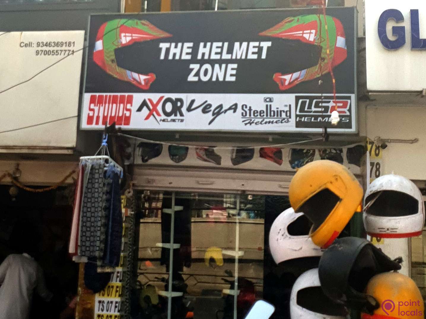 Helmet zone best sale near me