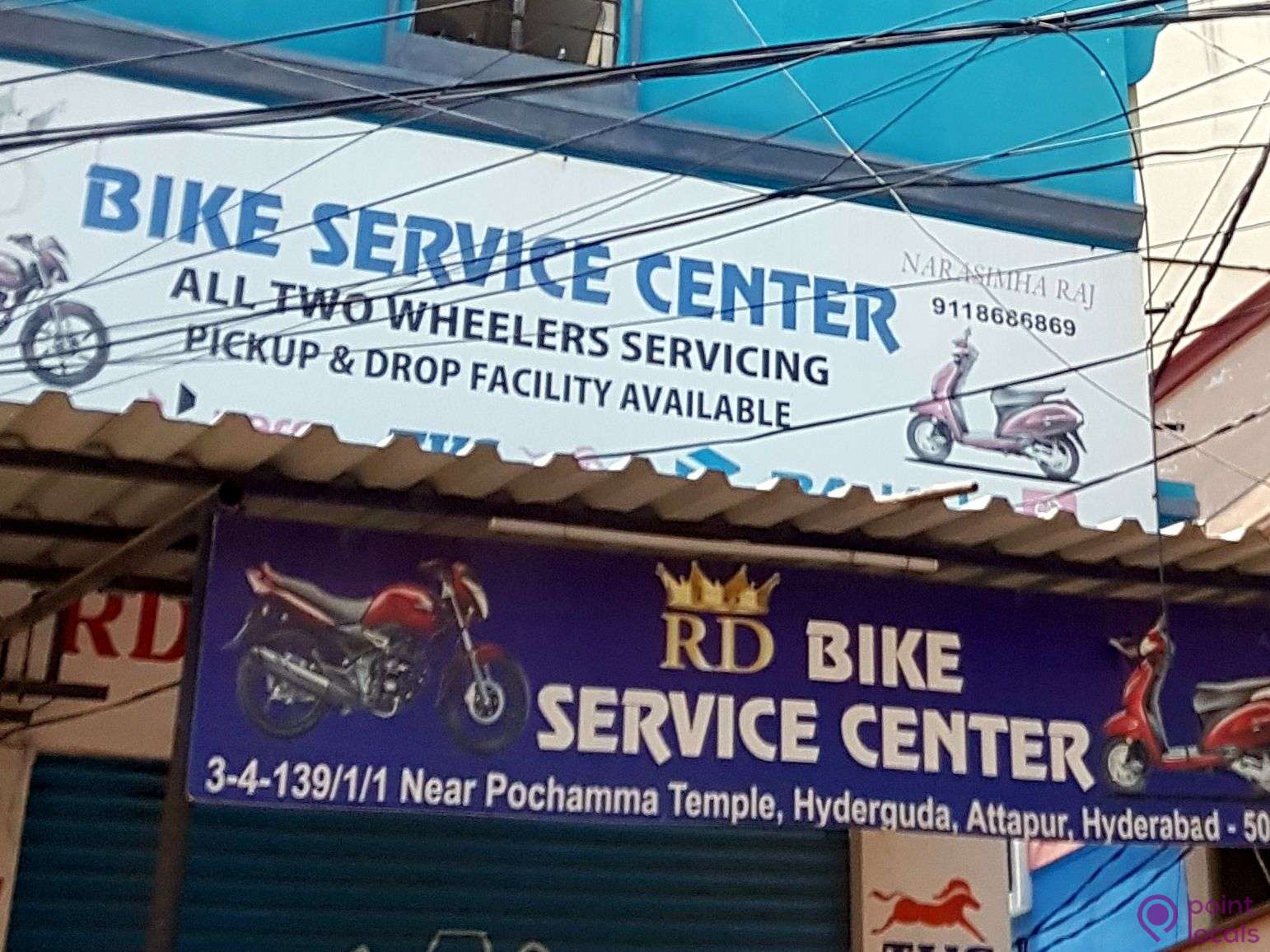 RD Bike Service Center Bike Servicing Centre in Attapur