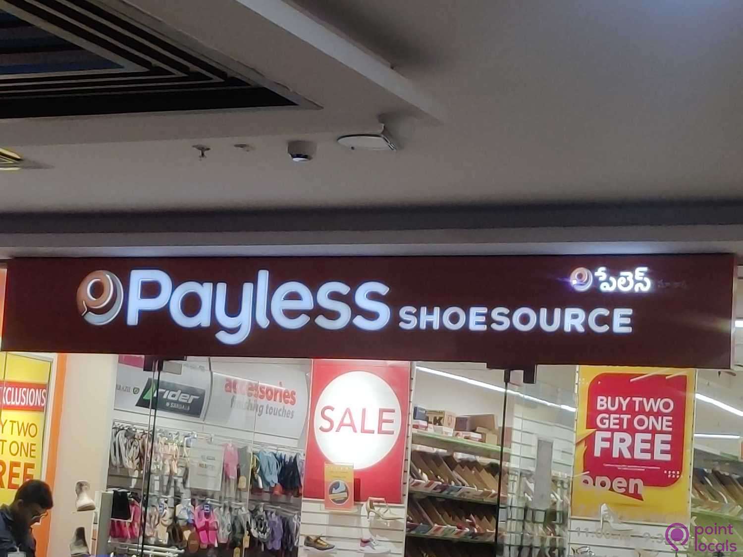 Nearest payless shoes to on sale me